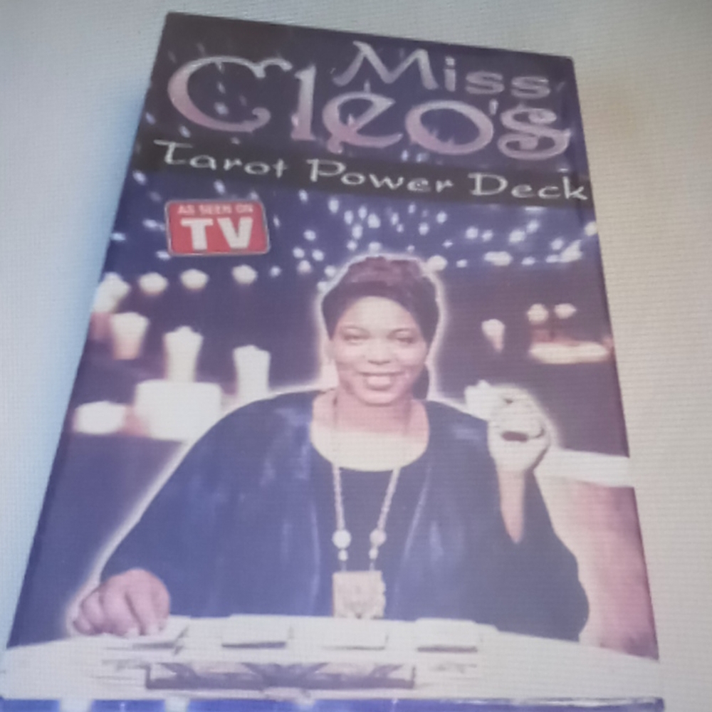 Tarot cards Miss Cleo power Deck (78)